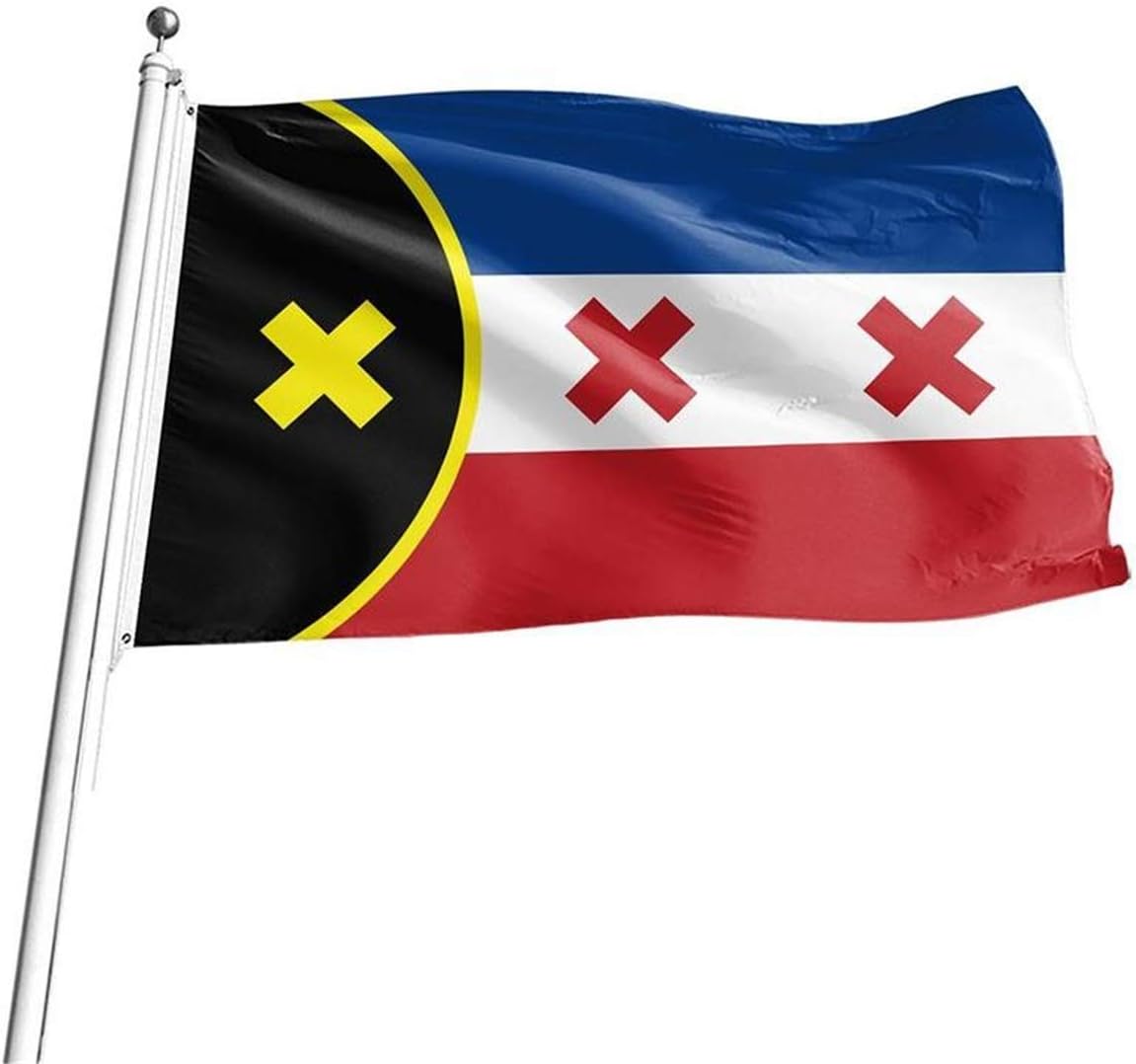 HARTI L'manberg Freedom Flag, 2021 Dream SMP Indoor Outdoor Flag, Vivid Color Buttonhole Fade Resistance Decorative Garden Yard Wall Flags(3X5ft)