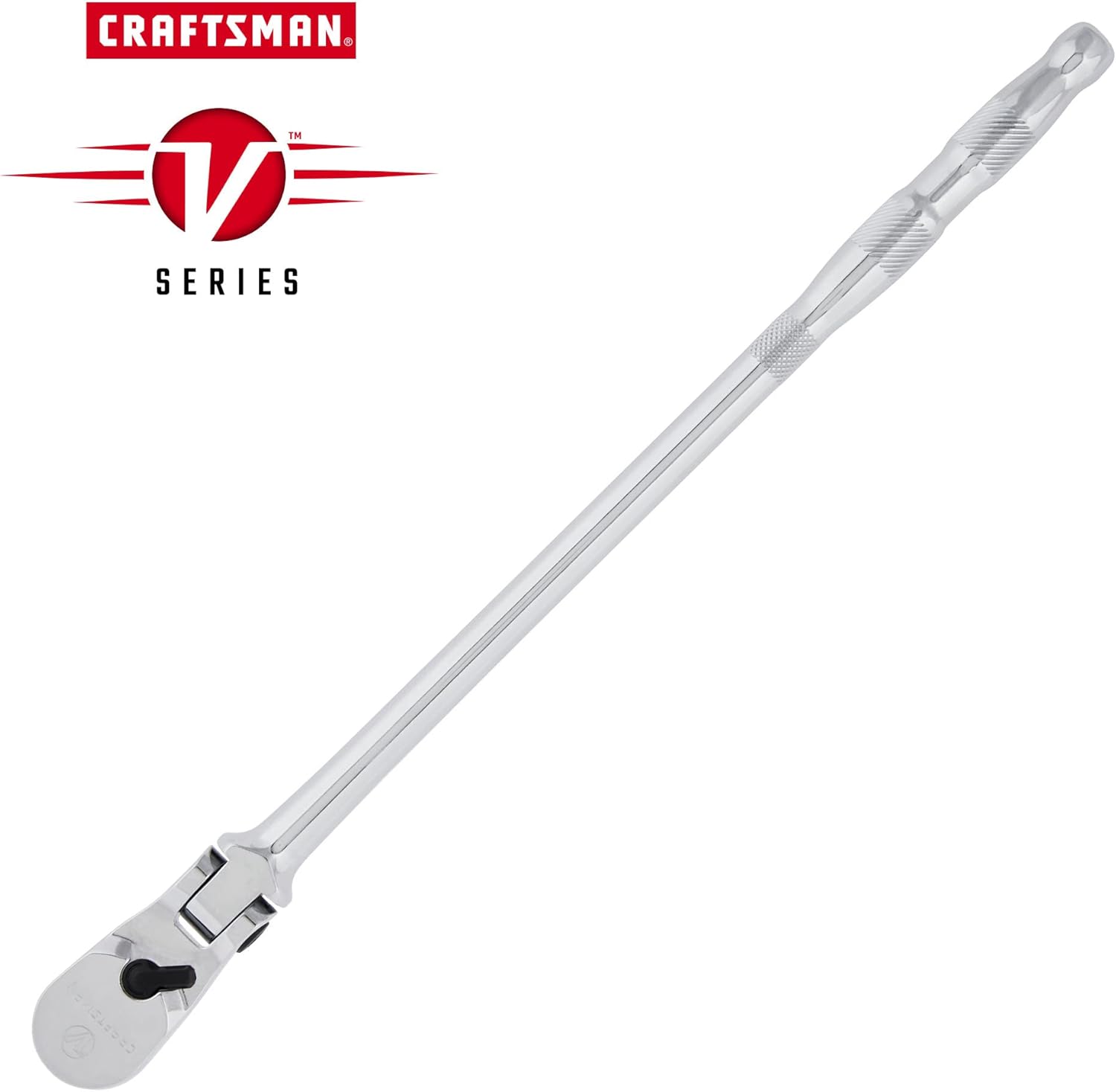 CRAFTSMAN V-SERIES Ratchet, 3/8 Inch Drive, 96-Tooth, Flexible Head XL (CMMT86323V)