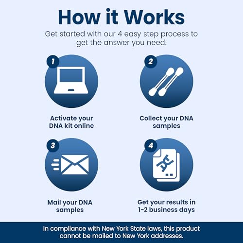 Image of DNA Direct - Reliable At-Home Paternity Test for Child and Father, Fast and Dependable Paternity Test Results in 1-2 Days, All Lab Fees and FedEx 2Day Return Included