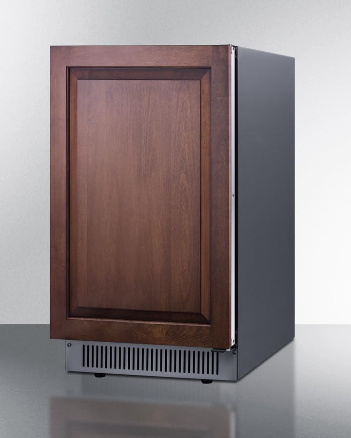 Summit 18" Clear Ice Maker, 60 lb. Production Capacity, ADA Compliant, Panel Ready*- BIM182ADAIFLHD (*Panels Not Included) Left Handed Door Swing