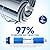 XWSFLOW75-gallon reverse osmosis membrane water filter replacement parts, suitable for household drinking water filtration systems. The component size is 11.75 x 1.75 inches.