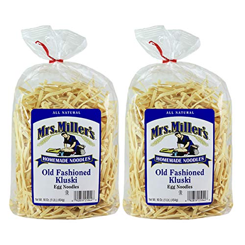 Mrs. Millers Old Fashioned Kluski Egg Noodles 16oz. Bag (2 Bags)