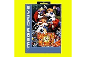 Gunstar Heroes Retro Game Cartridge For Sega MD With Box