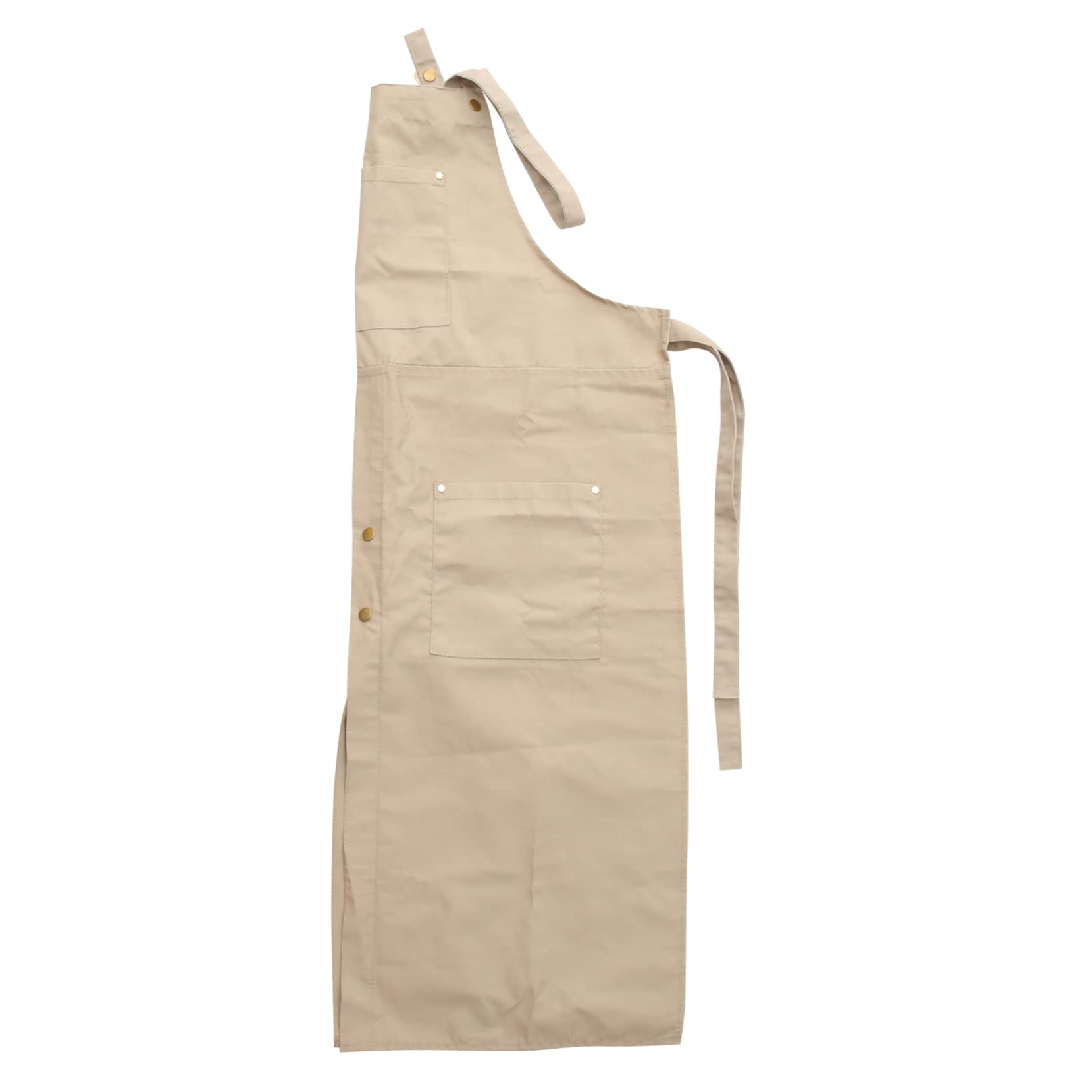 VALICLUD Tablier de Peinture en Toile pour Poterie avec Poches, Couverture et Portable, Cuisine Jardinage