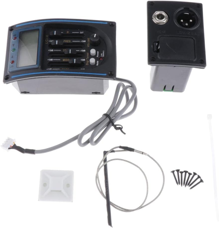 SECRET DESIRE LC-4 Classical Folk Guitar EQ Equalizer Preamp Pickup Amplifier Accessory|Guitar accessories|tools gear gadgets equipment|Acoustic Electric strings