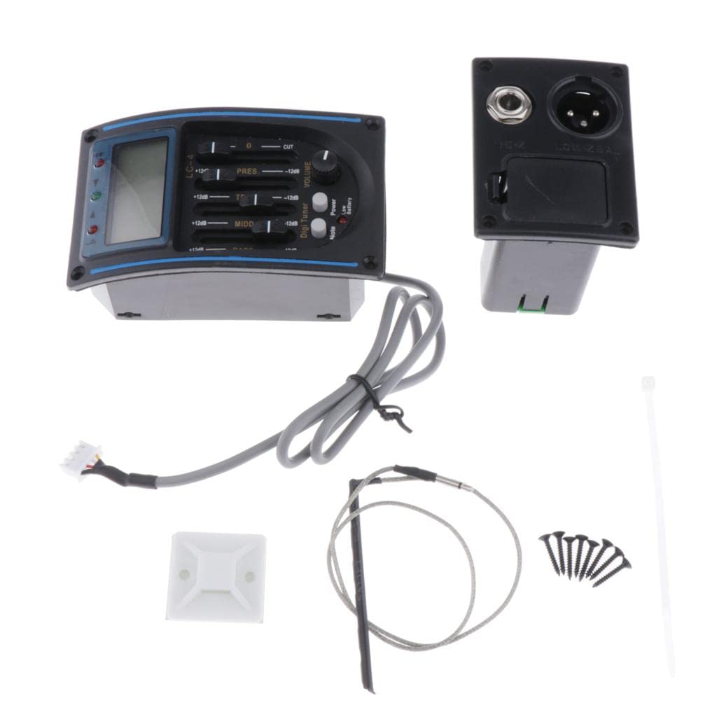 SECRET DESIRE LC-4 Classical Folk Guitar EQ Equalizer Preamp Pickup Amplifier Accessory|Guitar accessories|tools gear gadgets equipment|Acoustic Electric strings