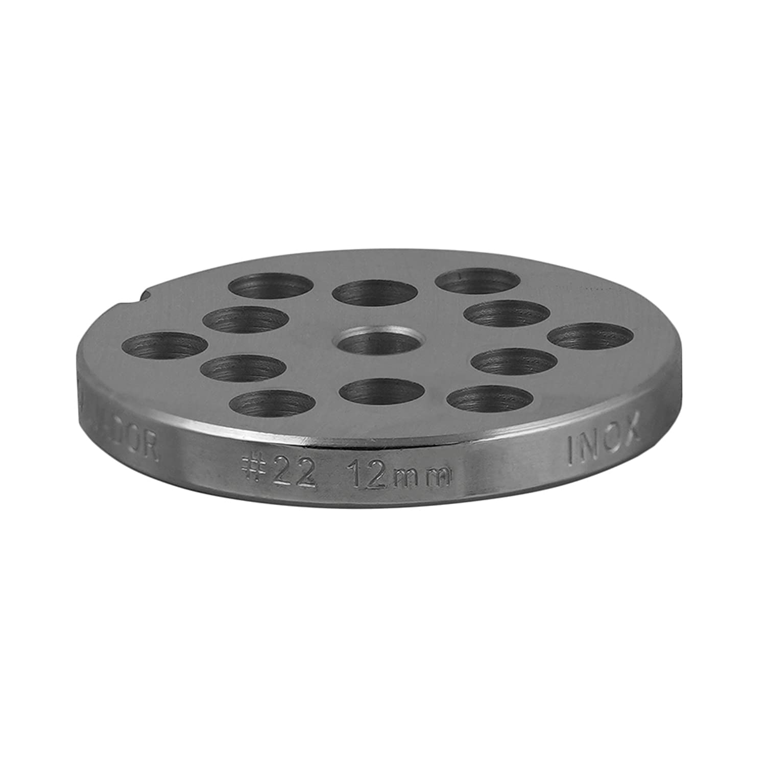 ALFA International 22 012 SS Stainless Steel Chopper Hub Less Plate, 1/2