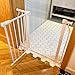 BalanceFrom Walk-Thru Safety Gate for Baby and Pets, Child Proof Fence for Doorways, Stairways, Hallways, 29.1
