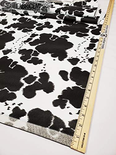 Premium Embossed Vinyl Upholstery Fabric - Stylish Cowhide Faux Leather - 54" Wide, Sold by the Yard in Multiple Colors 3 Premium Embossed Vinyl Upholstery Fabric - Stylish Cowhide Faux Leather - 54" Wide, Sold by the Yard in Multiple Colors - Image 2