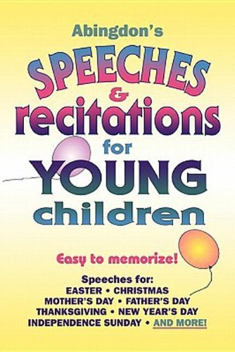Abingdon's Speeches & Recitations for Young Children