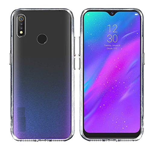 Image of COVERBLACK Rubber Back Cover for Infinix X627V -Smart 3 Plus- Transparent