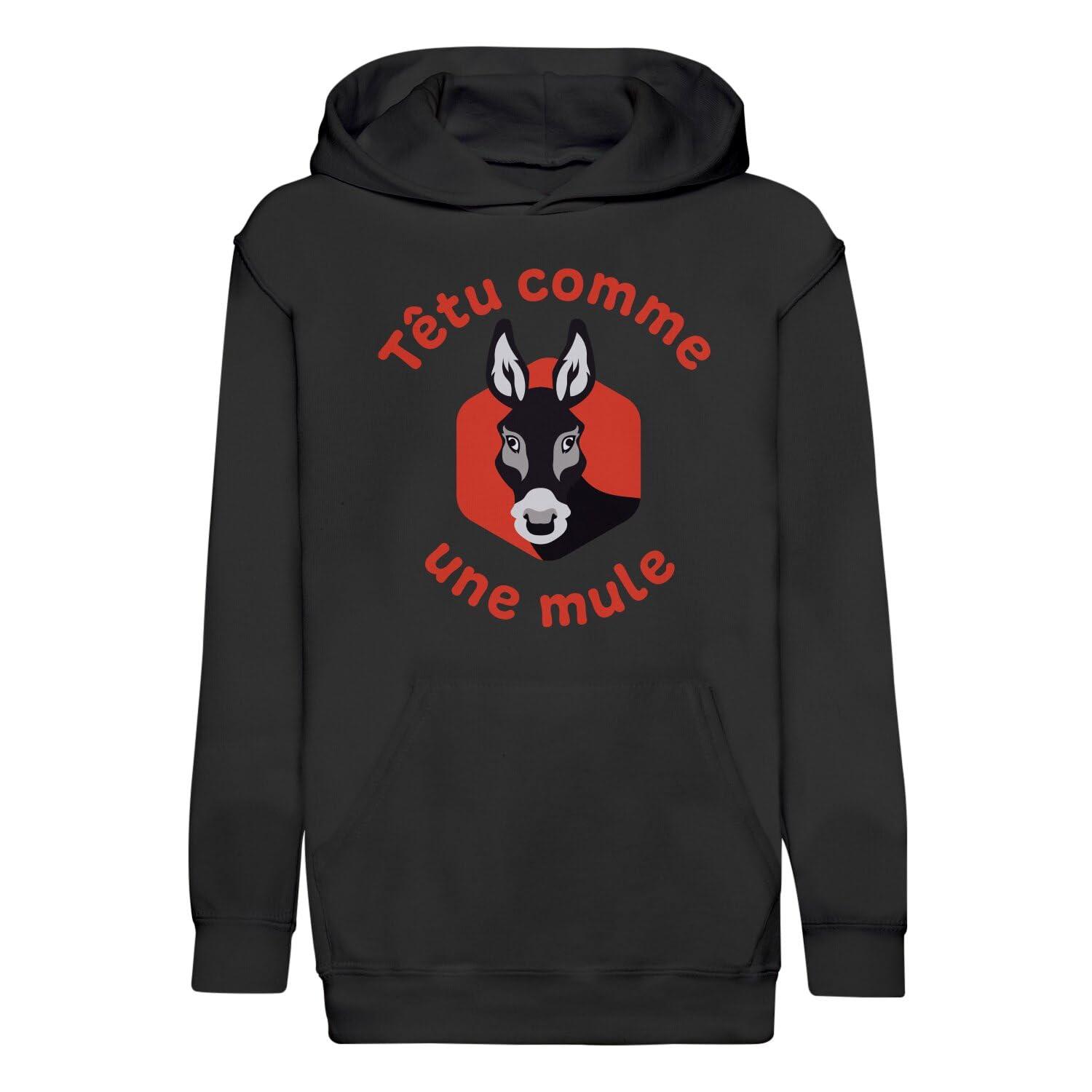Sweat à capuche enfant confortable textile premium finitions robustes