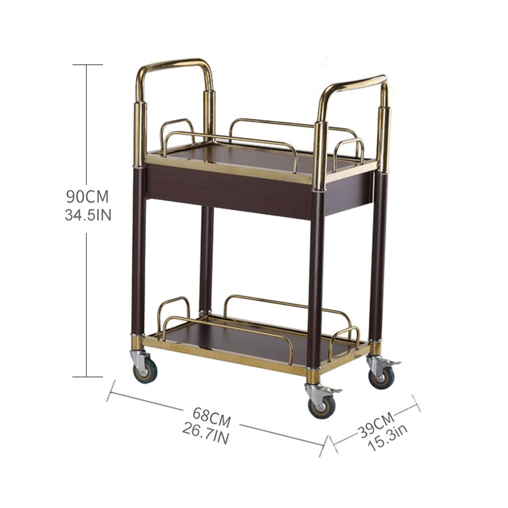 Carrito de almacenamiento de vino para cocina, carrito de servir bebidas, carrito de vino y té para restaurantes, hogar y eventos, elegante organizador de bebidas para vino y bebidas