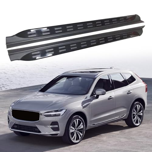 Marchepieds latéraux pour XC60 2018-2025 de style Nerf bar