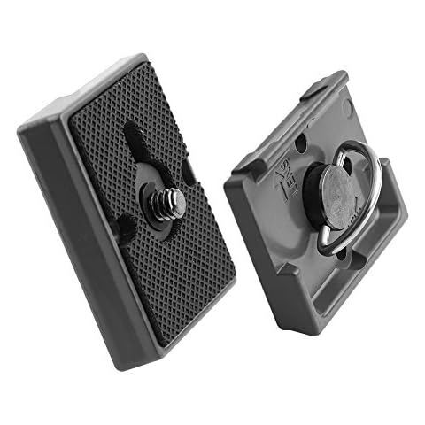 Mini Quick Release Plate,1/4 Screw Hole Quick Mount PTZ Board Camera Tripod Head Fit Fixed Plate Photography Accessory ,for Manfrotto 200PL-14 Cover