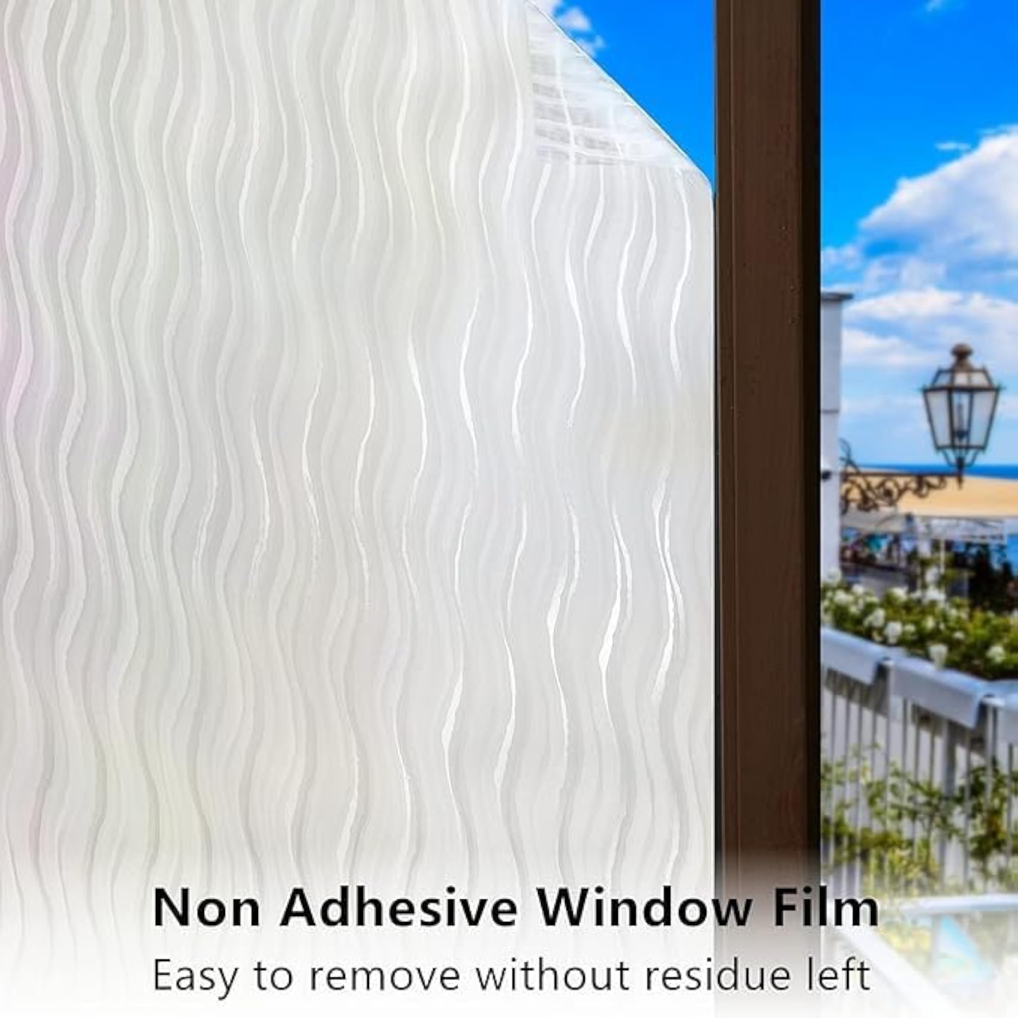 Decorative Stained Glass Window Film, Sun Blocking