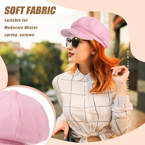 Gorras tipo newsboy para mujer paquete 6 unidades miniatura 4