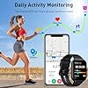 Motast 2025 Smartwatch Damen Herren,1,96" Smart Watch, Telefonfunktion,115+ Sportmodi Schrittzähler Armbanduhr, Herzfrequenz/SpO2/Schlafmonitor Fitnessuhr, IP68 Wasserdicht Sportuhr für Android iOS