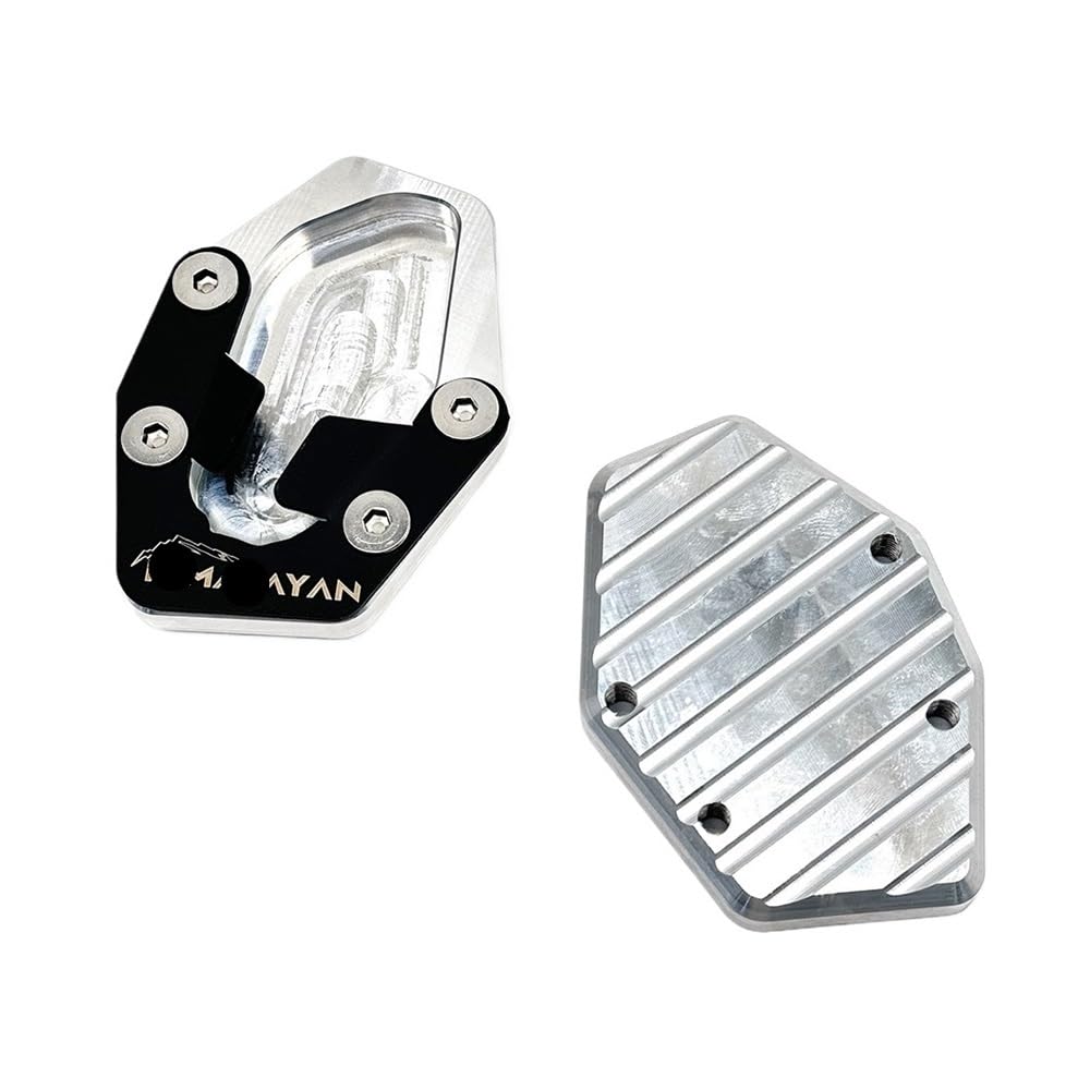 IPEVMLZ per Himalayan 450 2024 2025 Moto Cavalletto Laterale Allargatore Piastra Pad Estensione Cavalletto Cavalletto(Argento