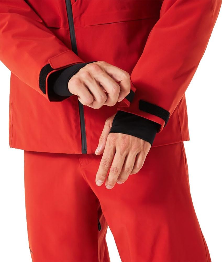 Oakley Mens Canopy Insulated Jacket, Flame Red, Large - Image 8