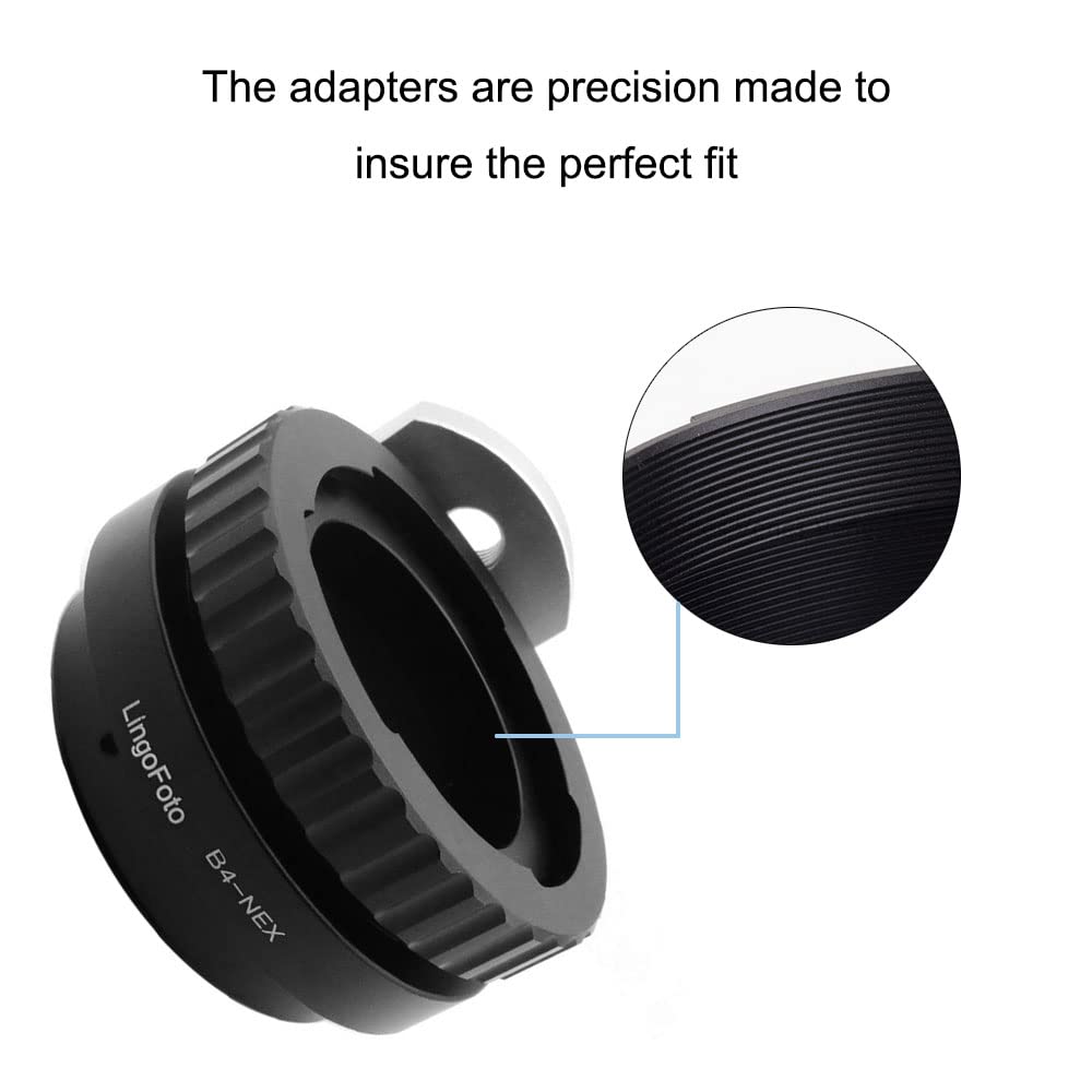Adattatore Lenti M4/3 Su Sony Adattatore Obiettivo M4/3 A Montaggio Sony E NEX - Per Collegare Obiettivi Micro Quattro Terzi A Fotocamere Sony NEX-5T, A7R, A6300 Nikon Microscope - Foto 8