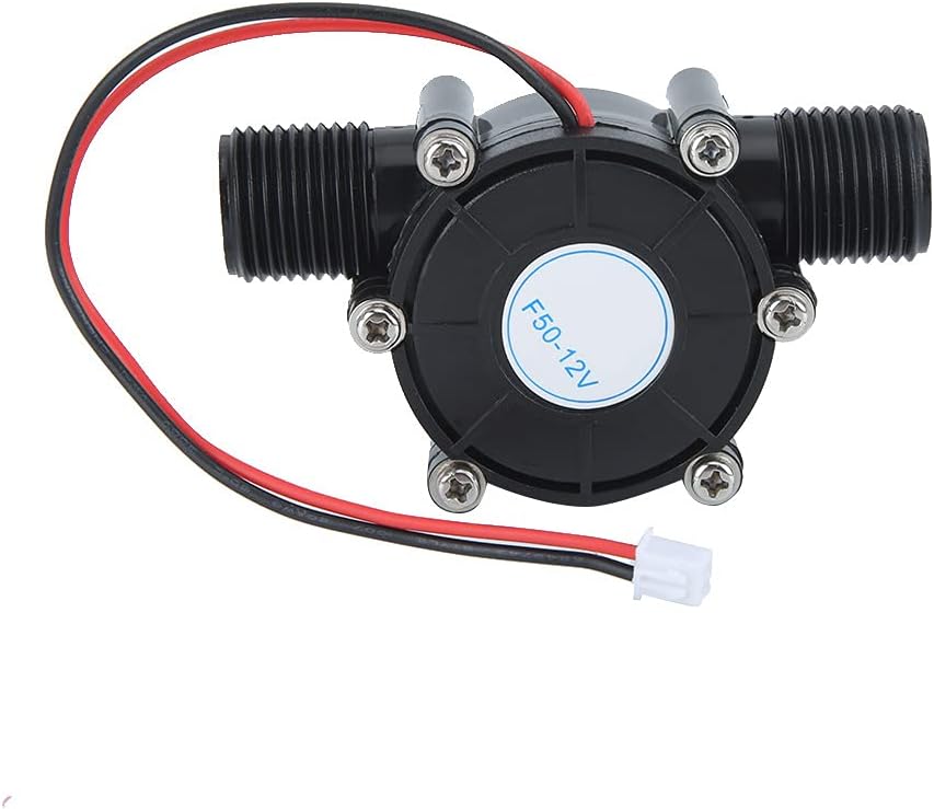 12V 10W DC Micro Hydroelectric Water Generator Accessory, Black, 220mA Output – Emergency Radio Power Source, Eco - Friendly Renewable Energy, Outdoor Camping & Home Backup