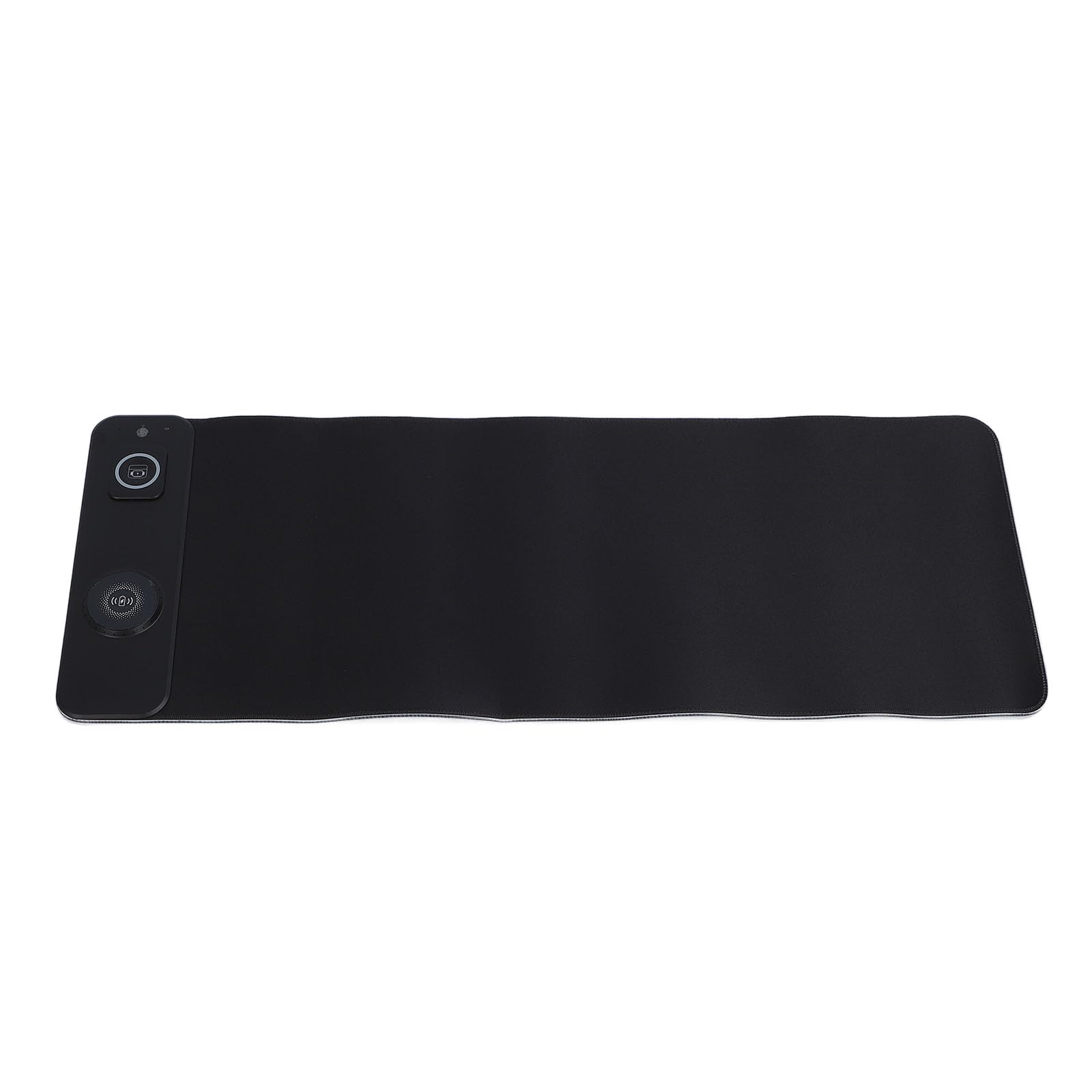 Tappetino per Mouse con Ricarica Wireless, Tappetino per Mouse RGB a Ricarica Rapida da 15 W con Luci a LED, Grande da Scrivania per Giocatori 800 X 300 Mm