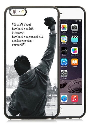 Gory iPhone 7 Plus Case,Rocky Balboa Motivational