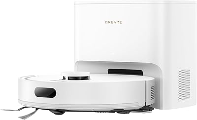 dreame D20 Air Plus Robot Vac and Mop Combo with 20,000Pa Suction, Anti-Tangling Tech, Auto-Emptying Dock, Deep Carpet Cleaning and Smart Navigation.