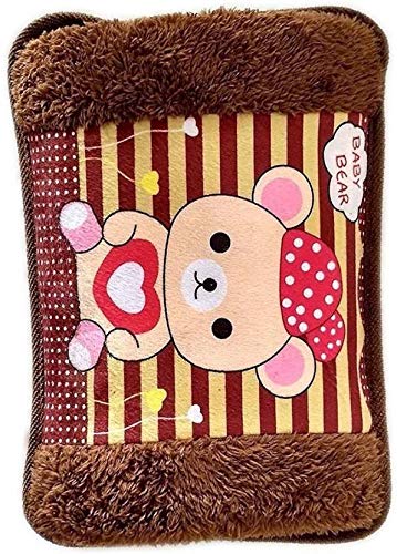 Debire Full Velvet Pocket Type Electrothermal and Electric Hot Water Heating Bag (Multicolour) 4