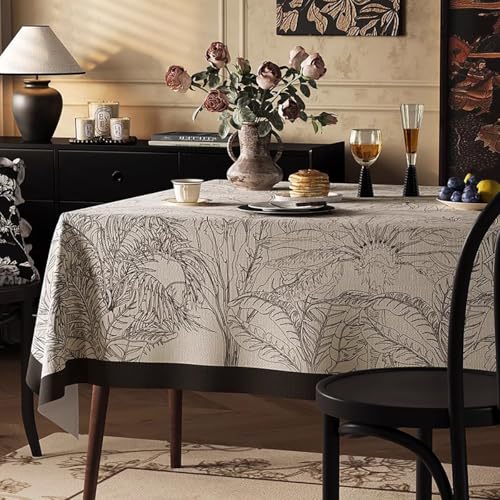 IHUDO �e�[�u���N���X ������� �ԕ� �����` �k�� ���g�� �G���K���g �C���e���A �_�C�j���O ���r���O�p �ƒ�p 4�l���� 90*150cm RB-FGCHOU