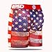 PSD Underwear Mens America 19 Athletic Boxer Briefs, Red, XL
