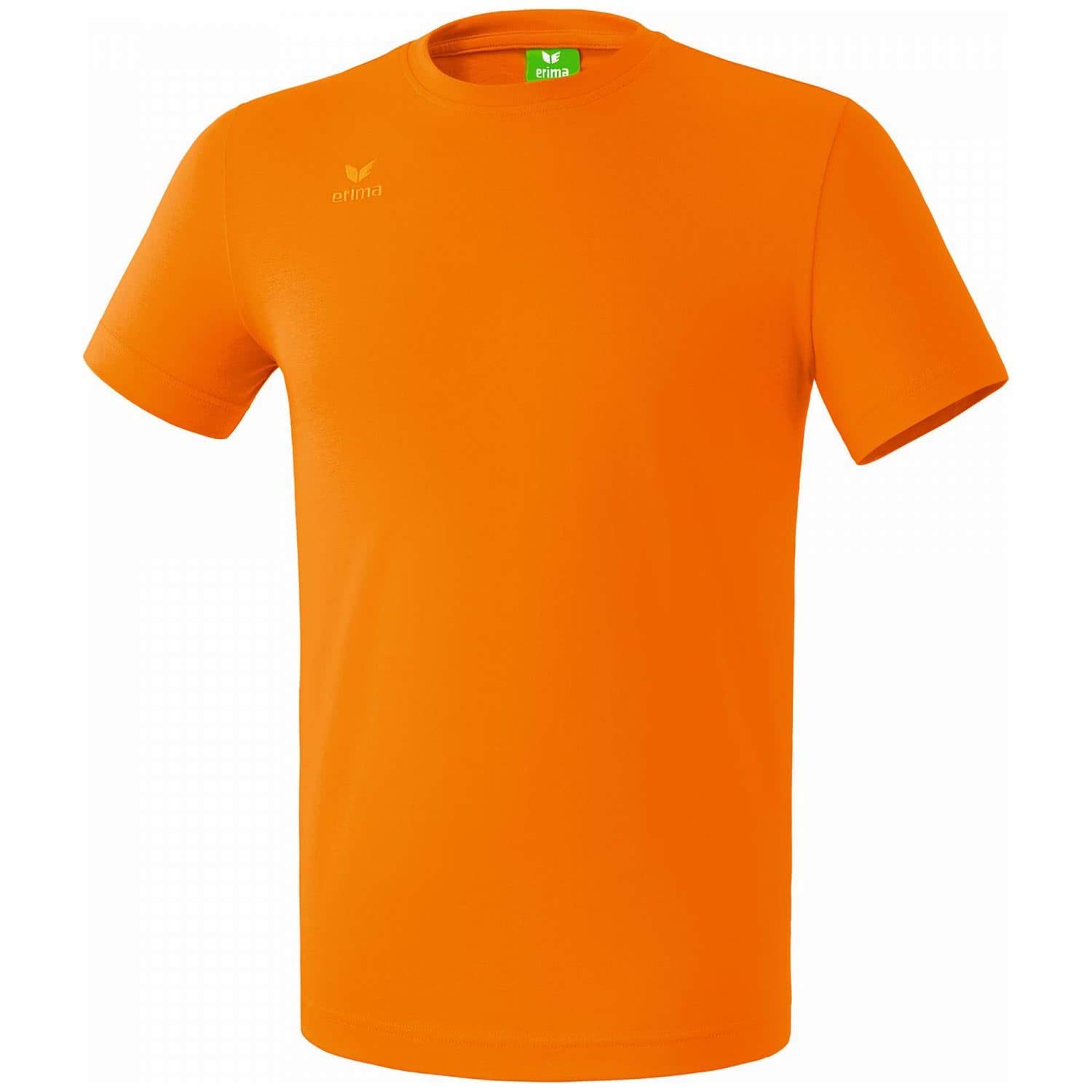Erima Men's Casual Basics Teamsports T-Shirt - Orange, Small