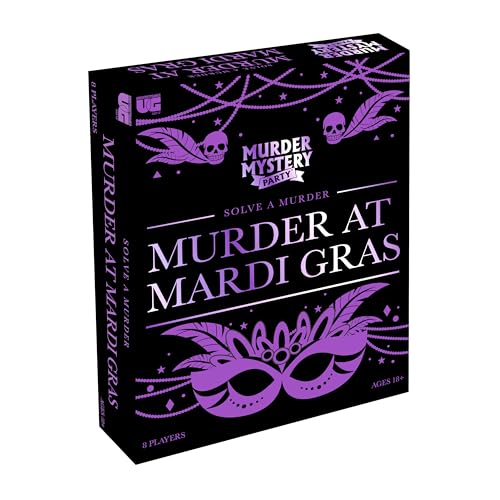 Murder at Mardi Gras juego de mesa para 8 jugadores miniatura 1