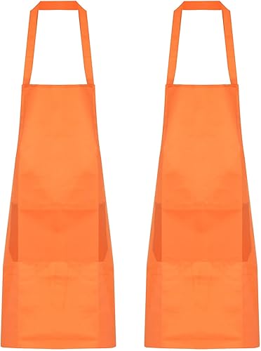 Miniatura 10 de HARFINGTON Delantales de cocina de cocina, delantales de arte, herramienta de delantal de pintura de artista de cerámica