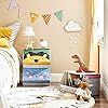 Organizzatore Impilabile Per Bambini SONGMICS - 3 Scatole Con Coperchio Magnetico E Design Animaletto - Foto 11