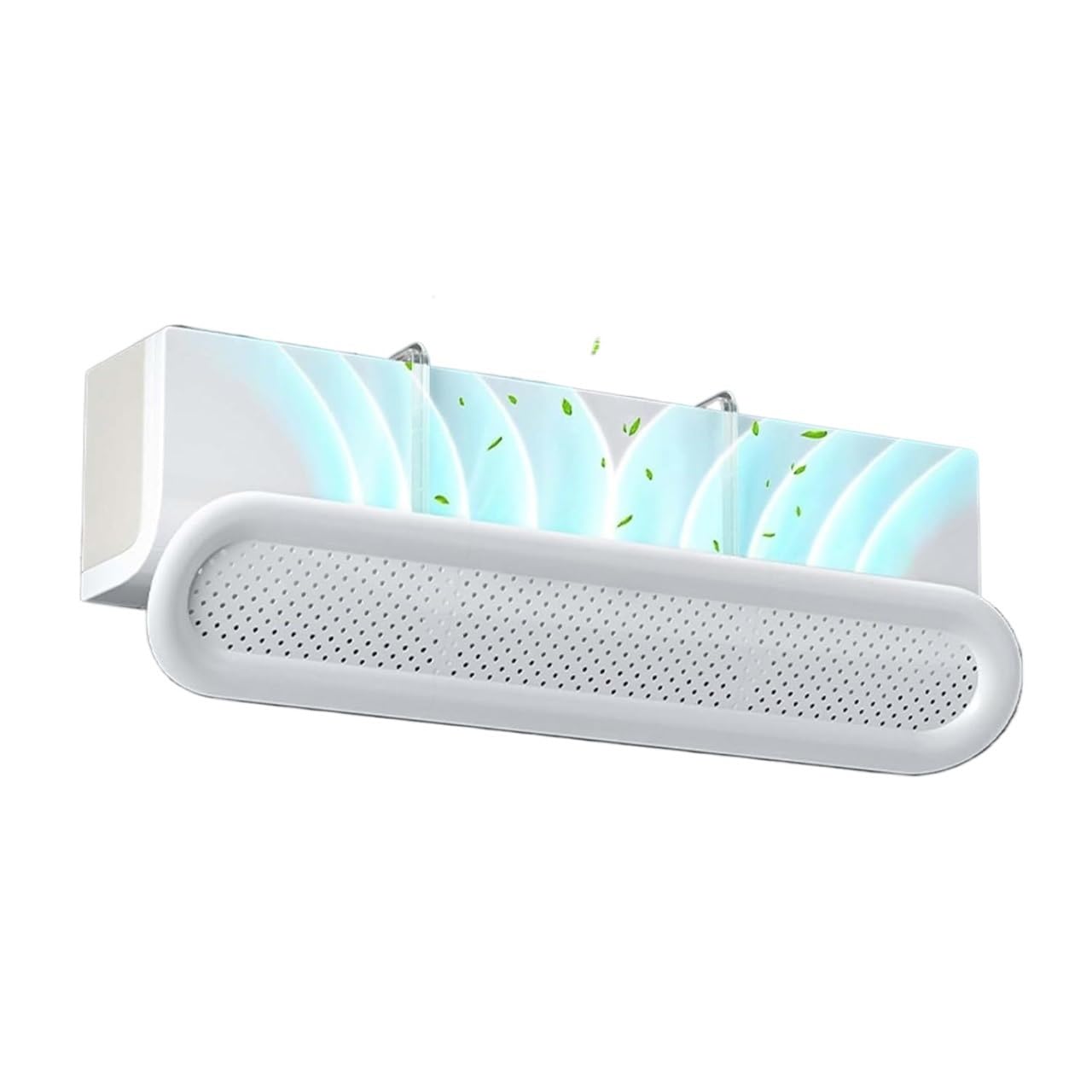 Dubtedhou White Air Conditioner Deflector, Air Vent Deflector For Wair Conditers, Multicolor
