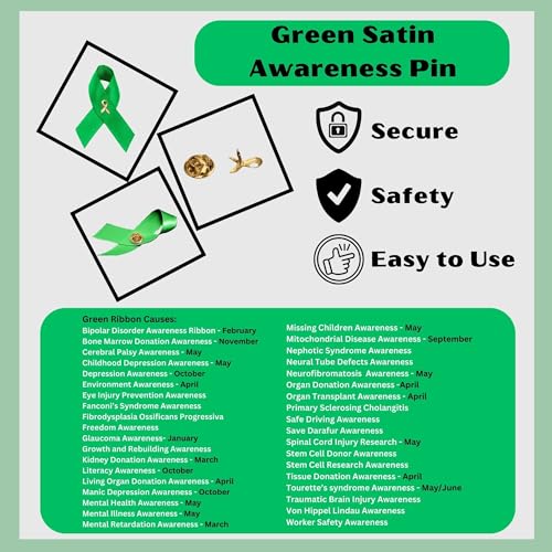 Image of 1 /2 /5 /10 /25 /50 /100pcs Satin Awareness Ribbon Pins (Pick your color), for Cancer & Disease Awareness, Bulk Quantities for Fundraising, Events, Gift Giving