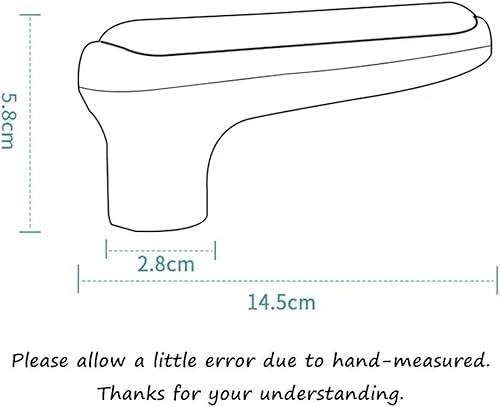 Miniatura 4 de Juego de 4 cubiertas de silicona para manija de puerta, agarre de puerta, anticolisión, antiestático, multifuncional, cubierta protectora para el