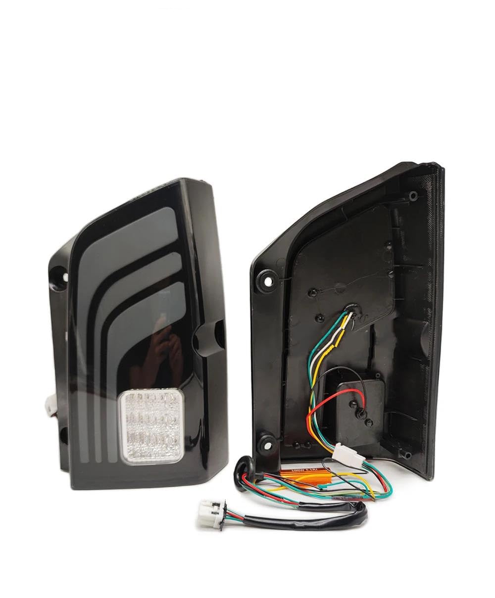 Piloto Trasero para Nissan para Pathfinder R51 2004-2010 2011 2012 2013 Luces Led Señal Giro Freno Lámpara Antiniebla Luz Trasera Coche Luces Cola (Color : A Pair)
