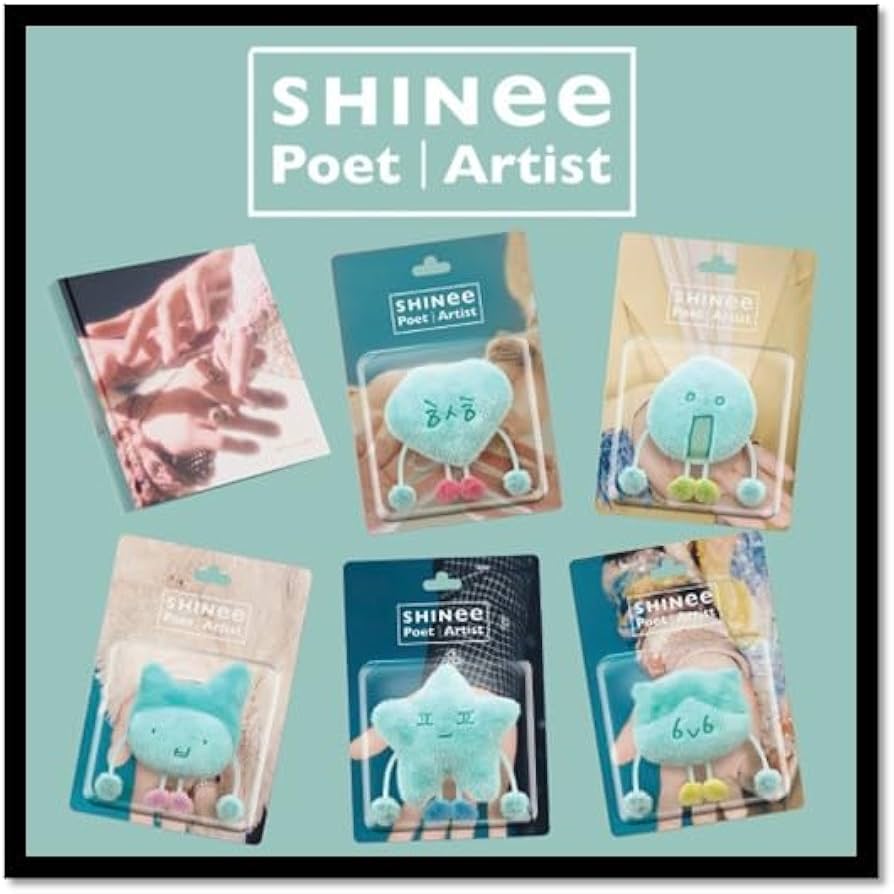 SHINee Poet | Artist All Set [Photobook + FLUFFY SHINee 5