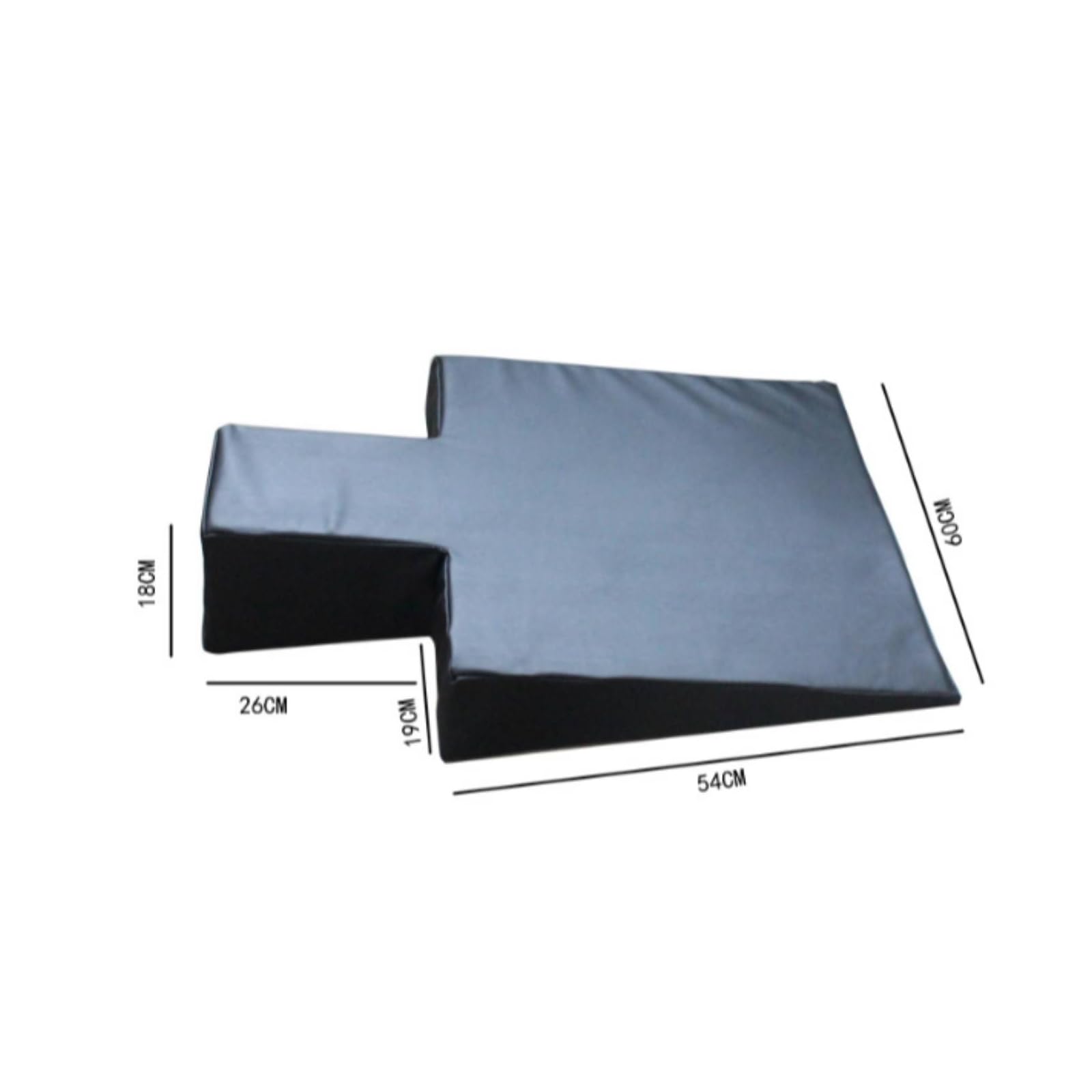 Gralara Cojín en Ángulo Soporte Maternidad Firme Almohada Cojín en Ángulo con Funda smontable Acolchado para Embarazo, Pilates