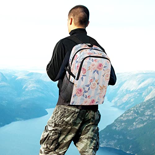 Cartable dos à sac Vnurnrn imperméable pliable et léger rose