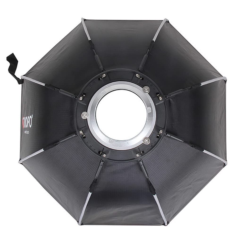 Triopo Softbox ottagonale Bowens Mount 90 cm Diffusore di luce con griglia a nido d'ape per illuminazione stroboscopica da studio