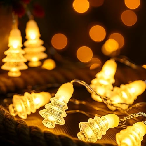 MPROW 20 LEDs 5 m Steady Rice Lights (Christmas Tree Yellow)