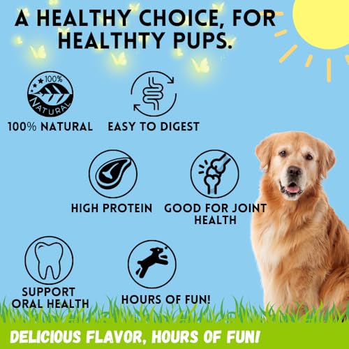 Image of BULLYSTICKS & MORE 6 Inch Bully Sticks (Regular - 30 Pack) | Bully Sticks for Medium Dogs | 100% Grass Fed Beef | Dog Parents Choice Bully Stick Dog Chews | No Hide Bully Bones