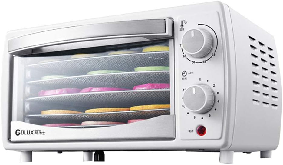 Food Dehydrator Machine - Easy Setup,Dryer for Jerky, Herb, Meat, Beef, Fruit and to Dry Vegetables | Over Heat Protection |5 Stainless Steel Trays