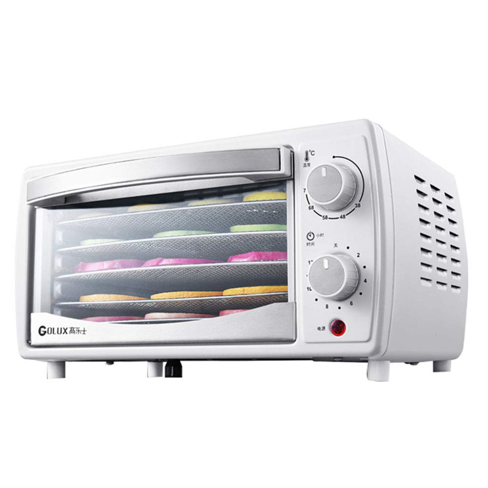 Food Dehydrator Machine - Easy Setup,Dryer for Jerky, Herb, Meat, Beef, Fruit and to Dry Vegetables | Over Heat Protection |5 Stainless Steel Trays