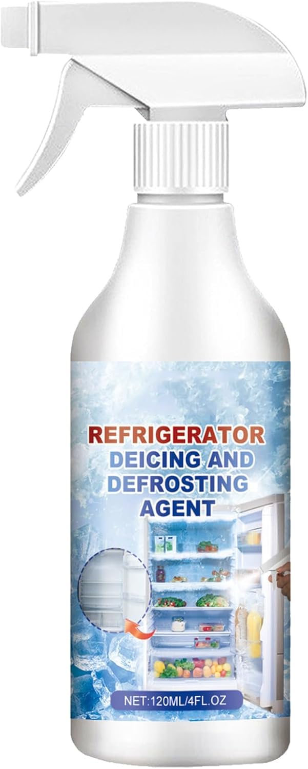 Refrigerator Deicing and Defrosting Agent Spray 120ml | Fast Ice Melt Formula for Freezer & Fridge | Helps Speed Up Defrosting Process | Easy Spray | Suitable for Home Refrigerators, & Deep Freezers-image-38