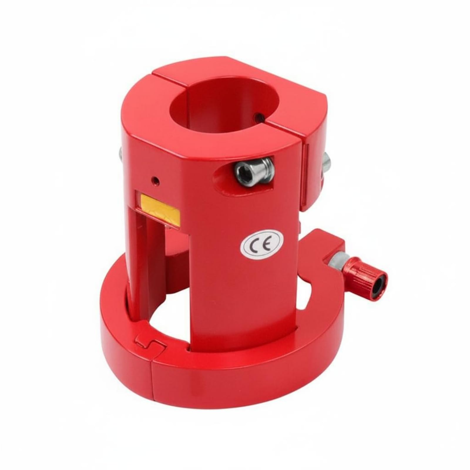 Blocco Piega Monopattino Robusto Chiusura Stelo Elettrico Leggero Gancio Pieghevole, Rosso